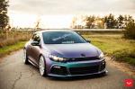 Volkswagen Scirocco R  on Vossen Wheels (VLE1) 2016 года